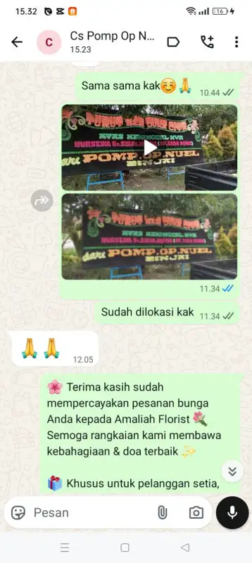 Testimonial Papan duka GOWA