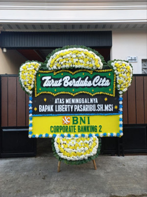 Papan Bunga Duka di GOWA